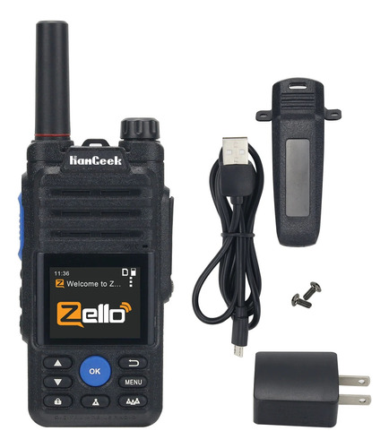 Hamgeek-walkie-talkie Hg-369 Poc  Radio De Red Con