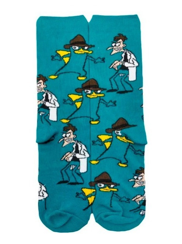 Medias 3/4 Perry Ornitorrinco Phineas Ferb