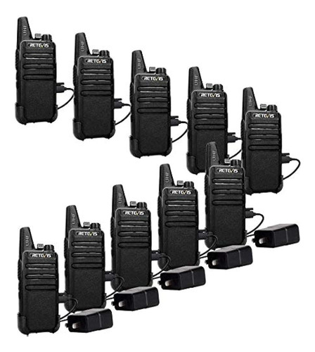 Retevis Rt22 Radios De Dos Vías Walkie Talkies Recargables 1