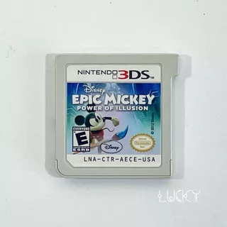 Epic Mickey Power Of Illusion (cartucho) Nintendo 3ds