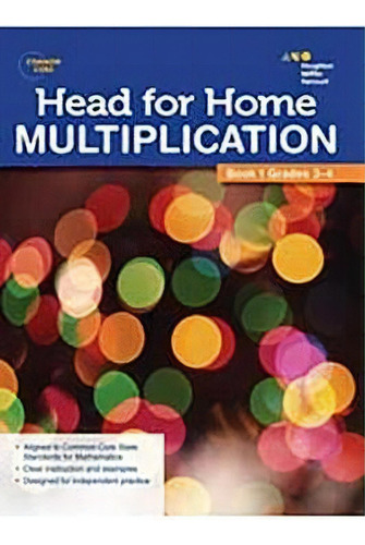 Head For Home : Math Skills: Multiplication, Book 1, De Steck-vaughn Company. Editorial Steck-vaughn, Tapa Blanda En Inglés