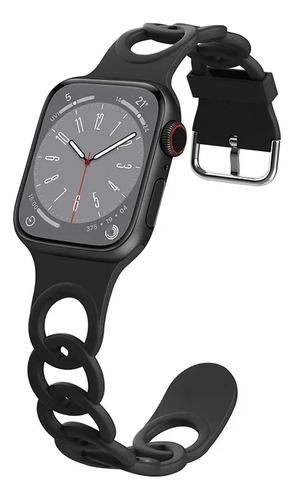 1 Para Apple Watch Correa De Silicona Ultra Suave