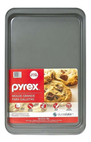 Asadera Pyrex Teflon  Fuente Galletitas Placa Reposteria