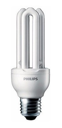 Bombillo Ahorrador 2u 11w E27 120v 6500k Philips. Bom-238