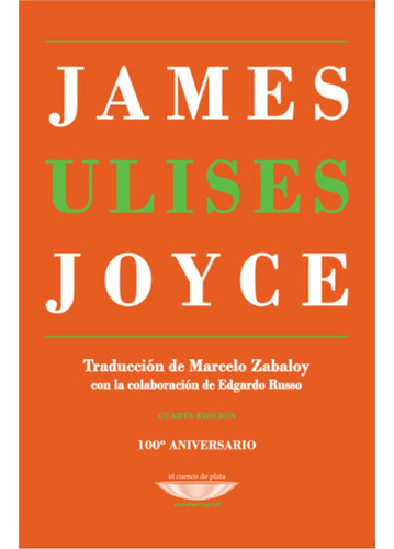 Ulises. 5ta Edición / James Joyce / Ecdp