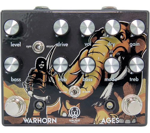 Imagem 1 de 4 de Pedal Warhorn Ages Walrus Audio Edição Limitada Pedal Movie