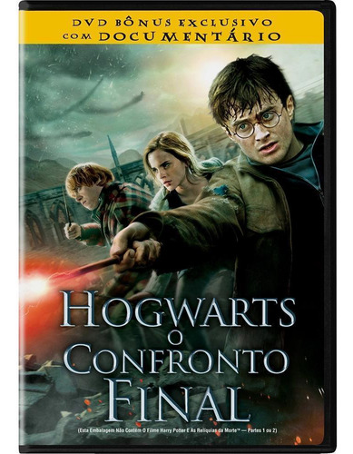 Dvd Bônus Harry Potter Documentário Hogwarts Confronto Final