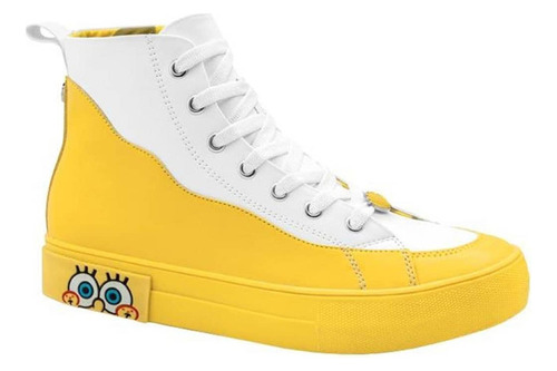 Tenis Para Mujer Casual Bob Sponge Marca Bob Esponja Tbob