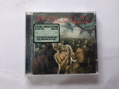 Cd-dvd Arch Enemy Anthems Of Rebellion Imp En Formato Cd-dvd