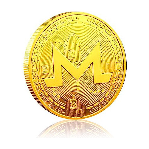 Monero Xmr Coin Moneda Física Coleccionable Btc Bitcoin