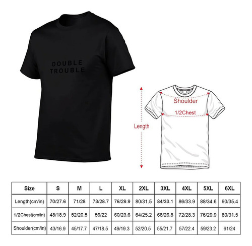 Playera Double Trouble (julie And Flynn's Band) Tops De Ve