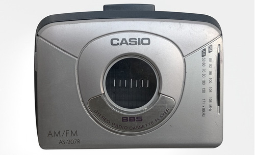 Walkman Casio As-207r - Sólo Funciona La Radio - Crch