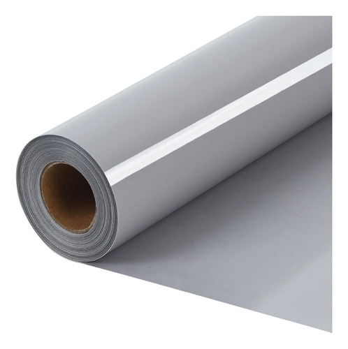 Renli Tong Vinilo Termoadhesivo Htv Gris, Rollo De 12 Pulgad