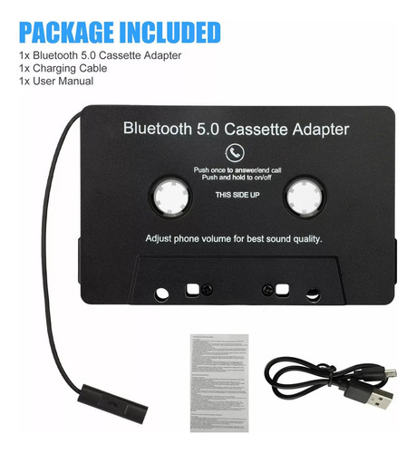 Audio Cassettes Multifunctional Car Bluetooth Tape Converter