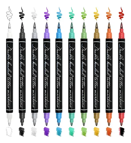 Set De 3 Marcadores Corporales Para Tatuajes Temporales | Mercado Libre