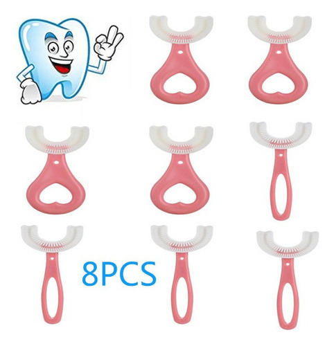 Limpieza De Cepillos De Dientes En Forma De U Para Niños De