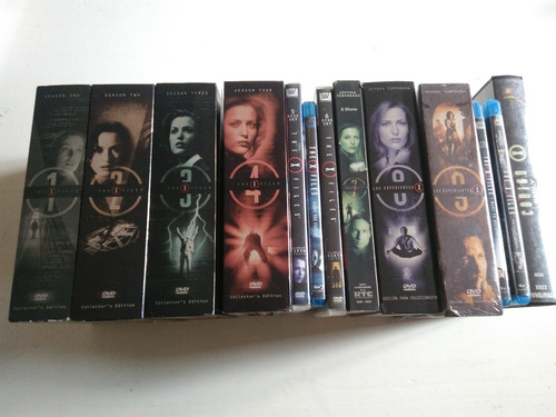 The X Files (serie + Películas) Dvd Y Bluray (Usado)