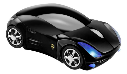 Mouse Inalambrico Kingdom Sport Car Usb Negro