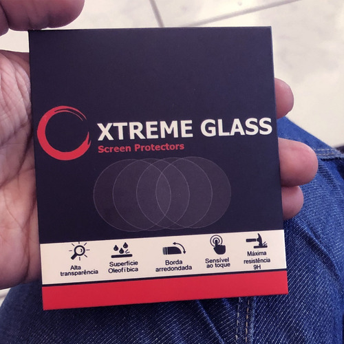 2 X Película De Vidro Protetora Para Relógio Huawei Watch Gt