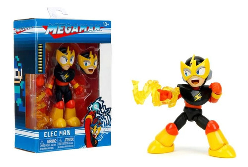 Jada Toys Mega Man Action Figure Elec Man Original