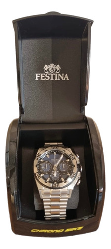 Reloj Festina F16658.3 Tour De France Crono Bike Acero Acero Azul Aero (Usado)