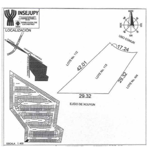 Venta De Terreno Dentro De Residencial Yaxlum