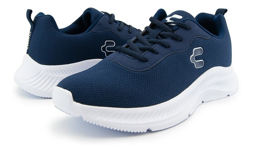 Tenis Deportivo Charly Running Color Marino Blanco Ligeros