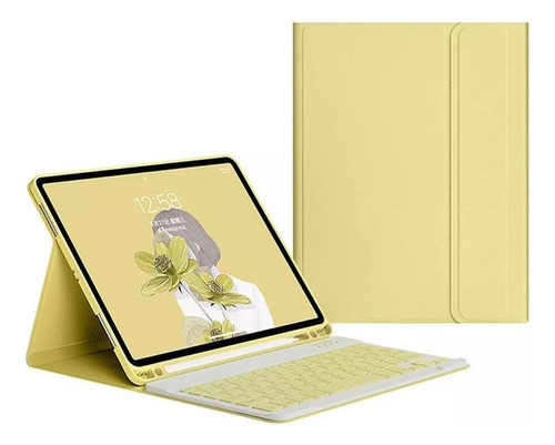 Funda Con Teclado Magnético Para iPad 10.2, 7, 8, 9 Generati