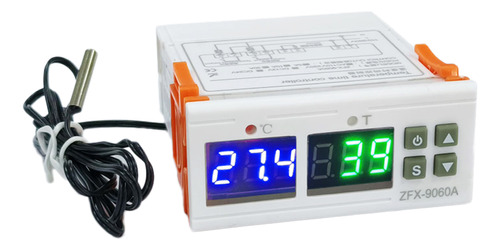 Controlador De Temperatura Temperature Digital Zfx-9060a