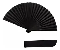 Comprar A A 2 Abanicos Plegables De Mano De Seda De Color Negro