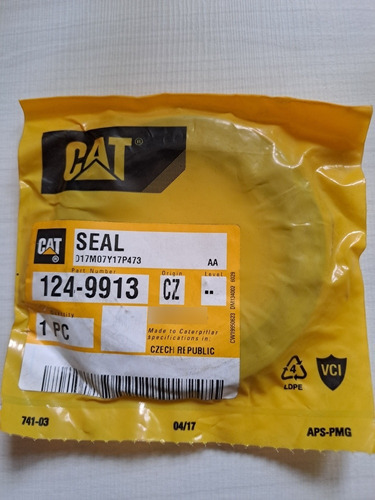 Estopera Sello 124-9913 Para Equipos Caterpillar