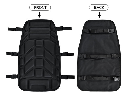Funda De Asiento De Motocicleta Safercctv Modelo Acolchado 3 Color