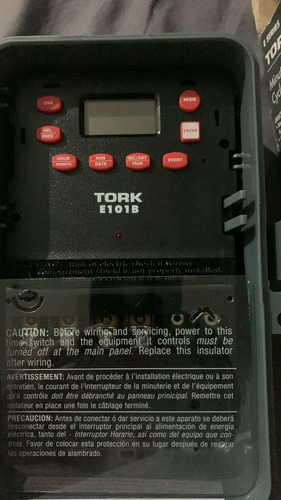 Interruptor Tiempo Timer Digital 110v/220v Piscinas Albercas (Usado)
