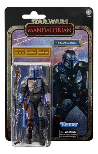 Figura De Acción Star Wars The Mandalorian Articulada +3