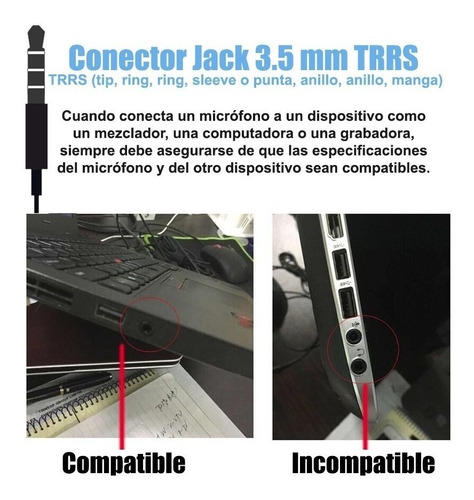 Imagen 3 de 6 de Microfono Corbatero Celular Pc Video Omnidireccional