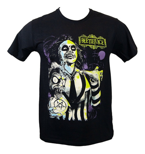 Beetlejuice Remera Algodon Terror Tim Burton Michael Keaton