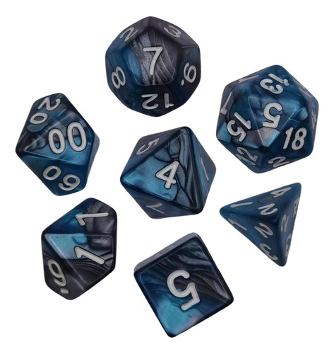 3 X 7x Dados Poliédricos D6 D4 D8 D10 D12 D20 Superficie