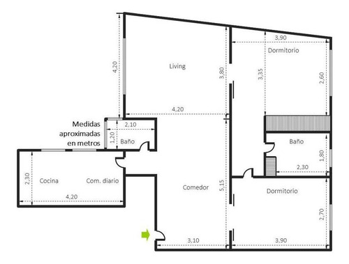 Imagen 19 de 19 de Hermoso Semipiso De 3 Ambientes En Santa Fe Y Coronel Diaz, Muy Luminoso