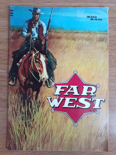 Cómic Far West Número 43 Editora Zig Zag 