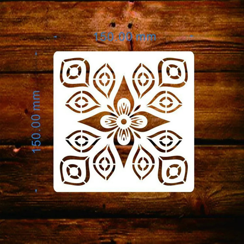 Paquete De 16 Plantillas De Pintura Plantillas De Mandalas