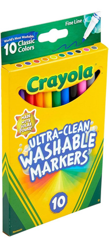 Crayola Ultra Clean Washable Markers Marcadores X 10