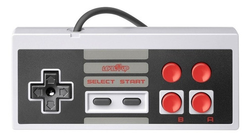 Consola Level Up Retro HD Standard color gris y negro
