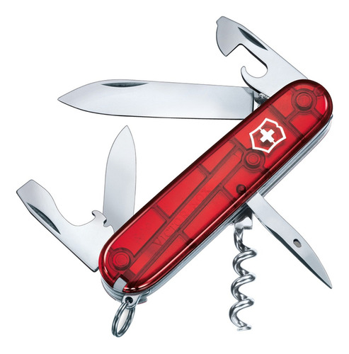 Victorinox Spartan Rojo Transparente