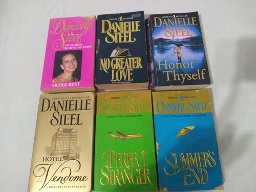  Lote X6 Novelas Romanticas Ingles Danielle Steel Hotel Vend