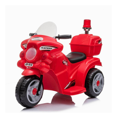Moto Infantil A Batería Police Luz Y Sonidos Priori