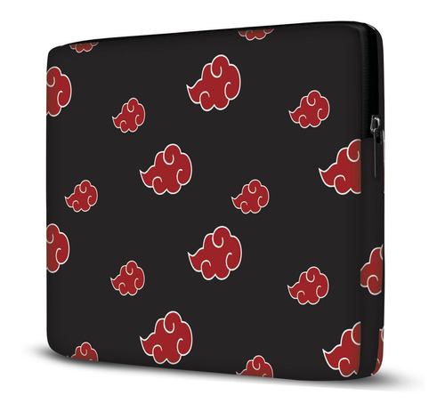 Capa Para Notebook Em Neoprene Nuvens Vermelhas Naruto 