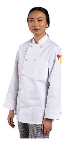 Chaqueta De Chef Mujer Blanca Uncommon 0475 - Uniformes Chef