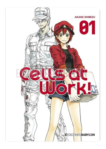 Manga Cells At Work Tomo 01 - Babylon