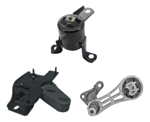 Kit 3 Soportes Motor/transmisión Ford Ecosport 2013-2016 2.0l Estándar