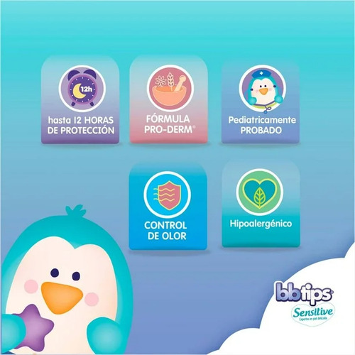 Bbtips Etapa 6 Sensitive 100 Pzas 12h De Protección 6 Sin Género